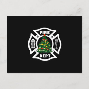 De Brand Afd. van Kerstmis Feestdagenkaart