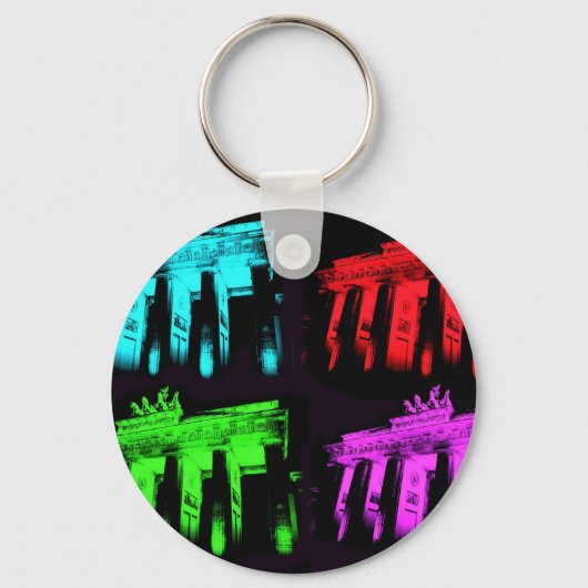 De Brandenburgse gewas collage Sleutelhanger (Voorkant)