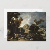 De brandende Struik, c.1635 Briefkaart (Voorkant / Achterkant)