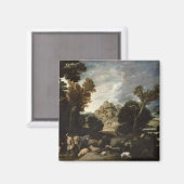 De brandende Struik, c.1635 Magneet (Voorkant / Achterkant)