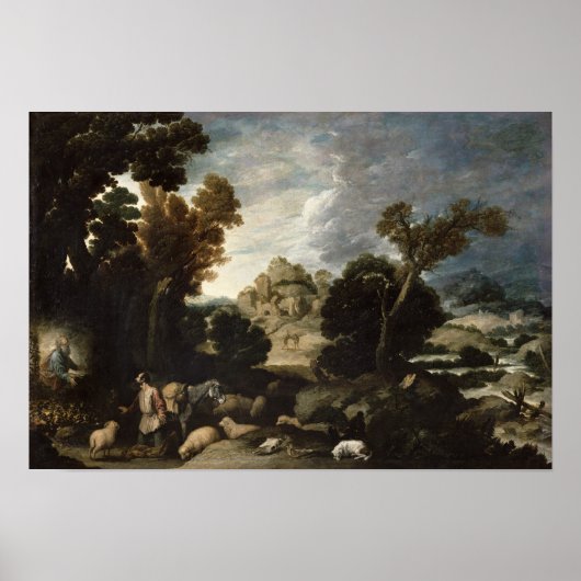 De brandende Struik, c.1635 Poster (Voorkant)