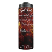 "De brandende Struik" thermische tumbler