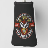 De brandweerman van het masker van de brandweerman golfheadcover (Draai 90)