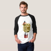 De Brass Band Stubbie T-shirt (Voorkant volledig)