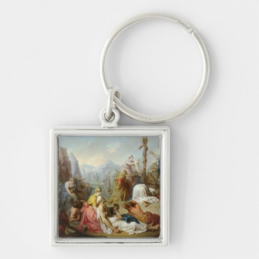 De Brazen Serpent Sleutelhanger (Voorkant)