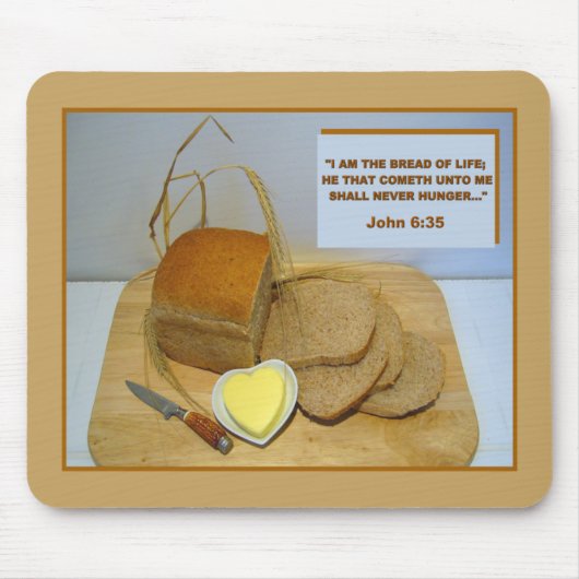 DE BREAD VAN LEVEN Mousepad Muismat (Voorkant)