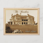 De Breakers Mansion in Newport, Rhode Island Briefkaart (Voorkant)