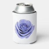 De breekbare schoonheid van een Roos Blikjeskoeler (Blikje Achterkant)