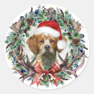 De Bretagne Spanjaarden, Kerstmis Ronde Sticker