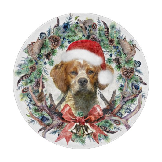 De Bretagne Spanjaarden, Kerstmis Snijplank (Voorkant)
