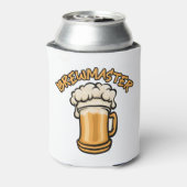 De Brewmaster heeft een Mok voor bier nodig Blikjeskoeler (Blikje Achterkant)