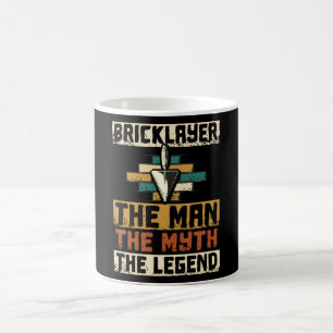 de bricklayer het Man de mythe de leeuw Koffiemok