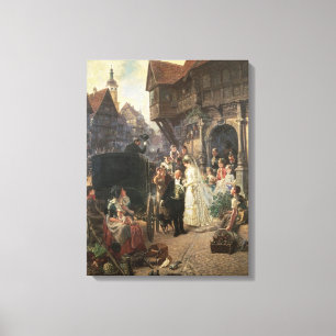 De Bride, 19e eeuw Canvas Afdruk