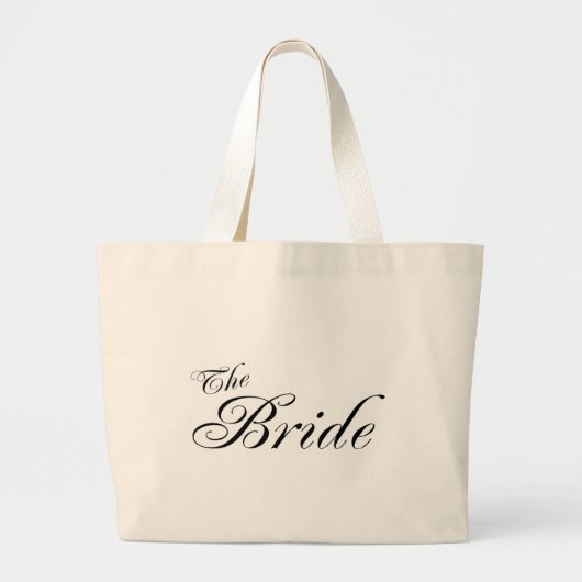De bride (Blk) Grote Tote Bag (Voorkant)