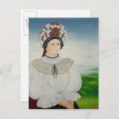 De bride briefkaart (Voorkant / Achterkant)