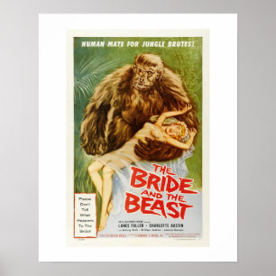De bride en het beest poster