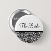 De bride ronde button 5,7 cm (Voorkant /achterkant)