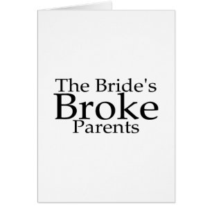 De Brides Broke Parents