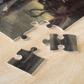 De Bridesmaid (alias de reiziger) van James Tissot Legpuzzel (Zijkant)