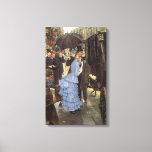 De Bridesmaid (ook bekend als The Traveler) van Ja Canvas Afdruk