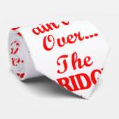 De BRIDGE is niet voorbij... Stropdas (Opgerold)