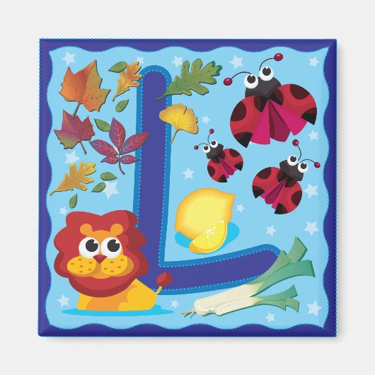 De brief L Magneet (Voorkant)