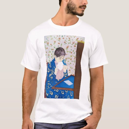 De brief, Mary Cassatt T-shirt (Voorkant)