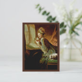 De brief van de Liefde, van Fragonard, Jean Honoré Briefkaart (Staand voorkant)