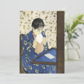 De brief van Mary Cassatt,  impressionisme (Staand voorkant)