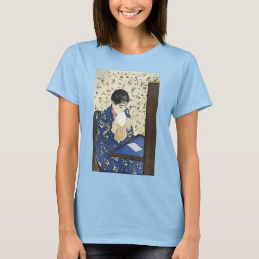 De brief van Mary Cassatt,  impressionisme T-shirt (Voorkant)