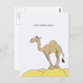 De Briefkaarten van de Dag van de bult (Voorkant / Achterkant)