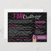 de Briefkaarten van de Kaart van de Steekproef van (Voorkant / Achterkant)