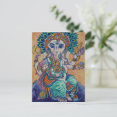 De briefkaarten van Ganesha (Staand voorkant)