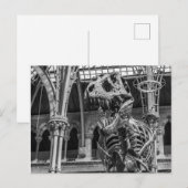 "De briefkaarten van het Skelet t-Rex" (Voorkant / Achterkant)