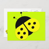 De Briefkaarten van LadyBag van de Fantasie van de (Voorkant / Achterkant)