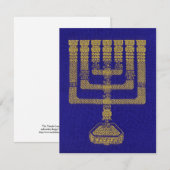 De briefpapier tempelstandaard notitiekaartje (Voorkant / Achterkant)