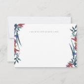 De Bright Country mix bewaart de datum RSVP Kaartje (Achterkant)