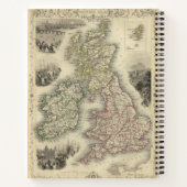 De Britse eilanden 3 Notitieboek (Achterkant)