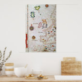 De Britse eilanden, Iberia en Noordwest-Afrika Poster (Keuken)