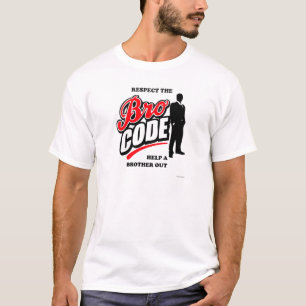 De Bro-code respecteren T-shirt