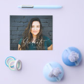 De brochure van het Afstuderen van de Uitnodiging  (Enkel)