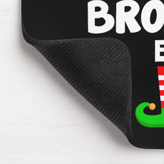 De broer Elf Grappig Kerstmis Matching Family Pa Muismat (Hoek)