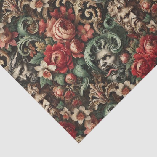 De Broers Groen - Gotisch Victoriaans Tissuepapier (Detail)