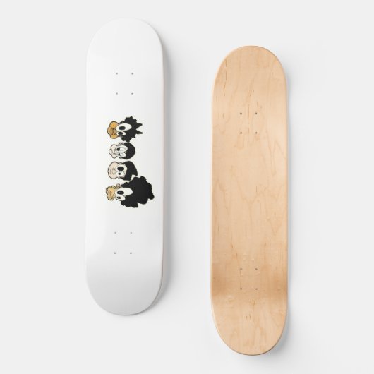 De broers skateboard (Voorkant)