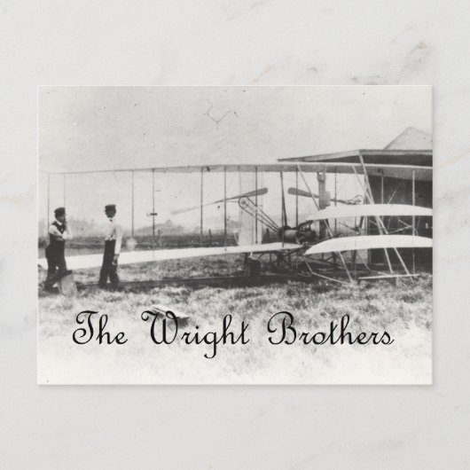 De broers van Wright Briefkaart (Voorkant)