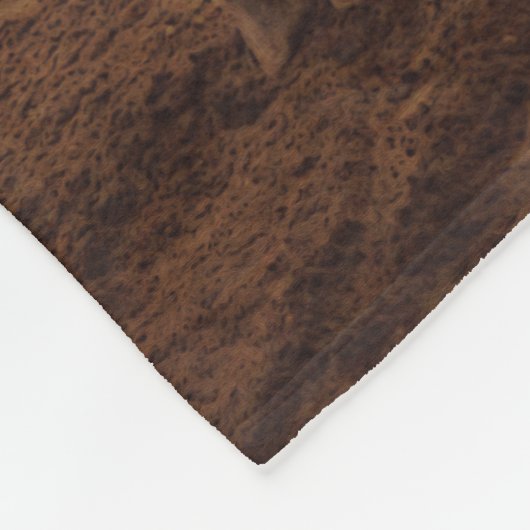 De Bronc - Rodeo Bronco Riding Fleece Deken (Hoek)