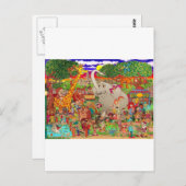 De Bronx-dierentuin zonder cache Briefkaart (Voorkant / Achterkant)