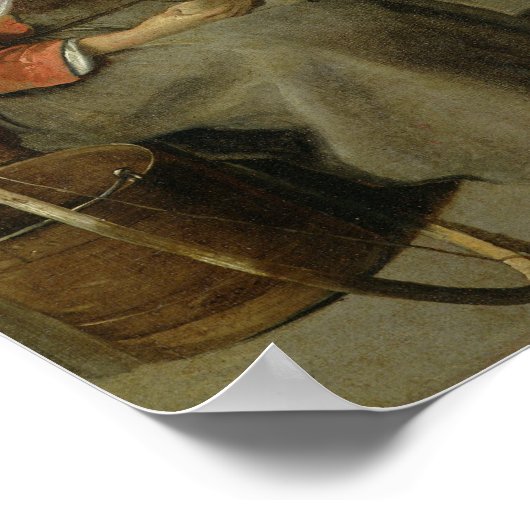 De Brood-verkoper en waterdragers Poster (Hoek)