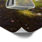 De broodrooster passeert de Eagle Nebula Poster (Hoek)