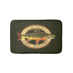 De Brook-forel Badmat